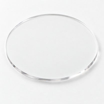 Blank Cut Acrylic Circles – 1/8-Inch Thick