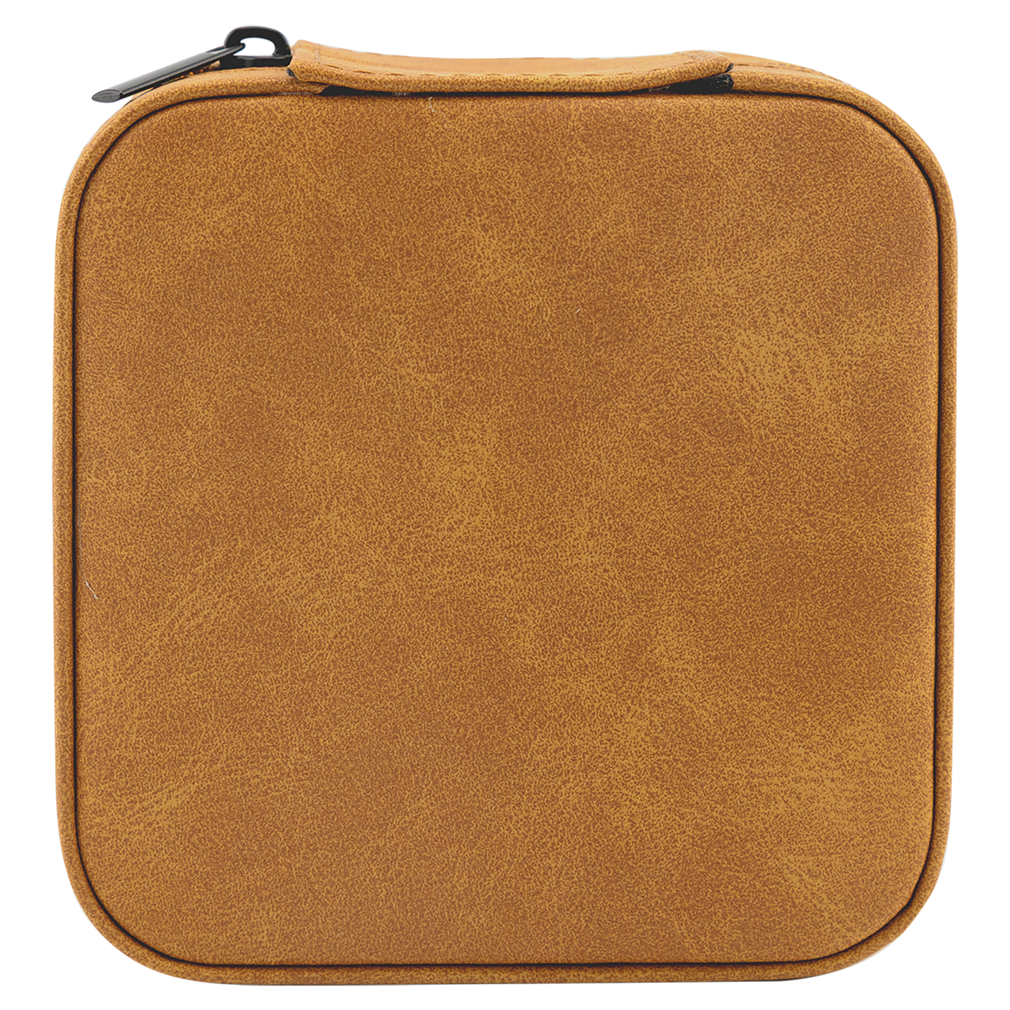 Travel Jewelry Box – Laserable Leatherette | 4" x 4"