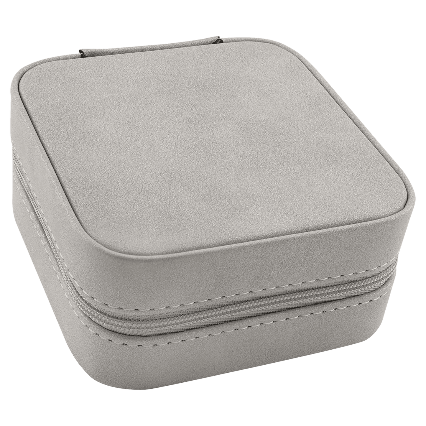 Travel Jewelry Box – Laserable Leatherette | 4" x 4"