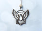 Light Up a Life Dove Ornament – Wooden Memorial Christmas Decoration