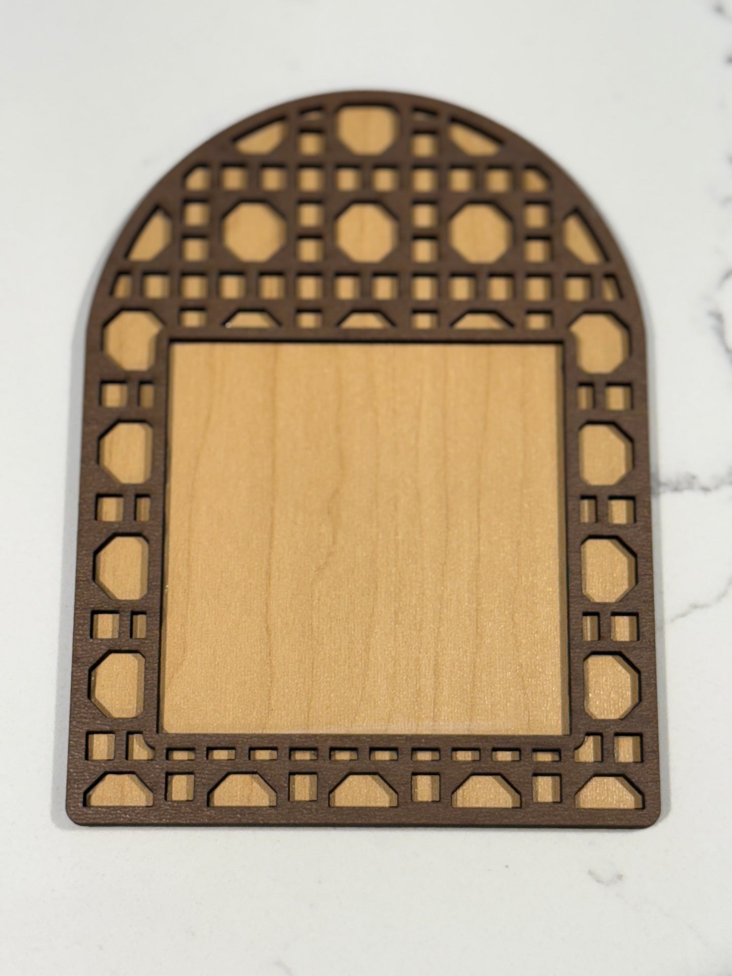 Sticky Note Rattan note pad holder, school, office note pad holder, office gift, teacher gift, note pad holder 3 x 3 note pad