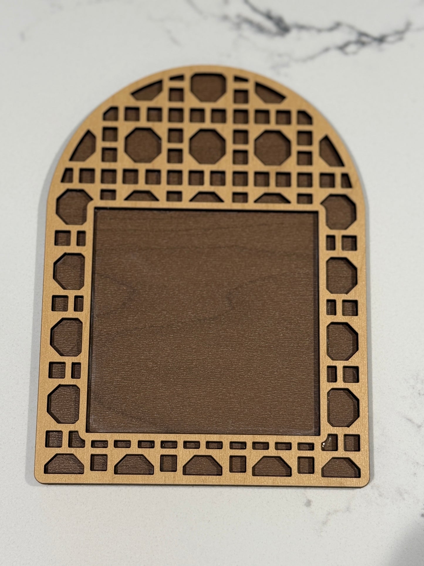 Sticky Note Rattan note pad holder, school, office note pad holder, office gift, teacher gift, note pad holder 3 x 3 note pad