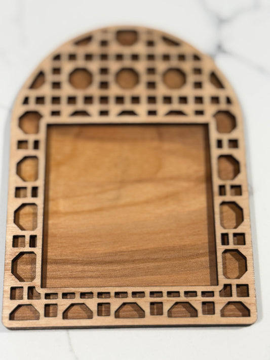 Sticky Note Rattan note pad holder, school, office note pad holder, office gift, teacher gift, note pad holder 3 x 3 note pad