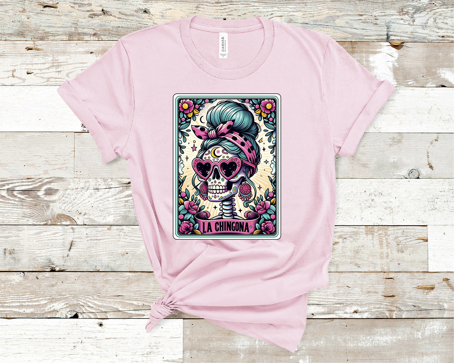 The Chingona Tarot Cart T-Shirt