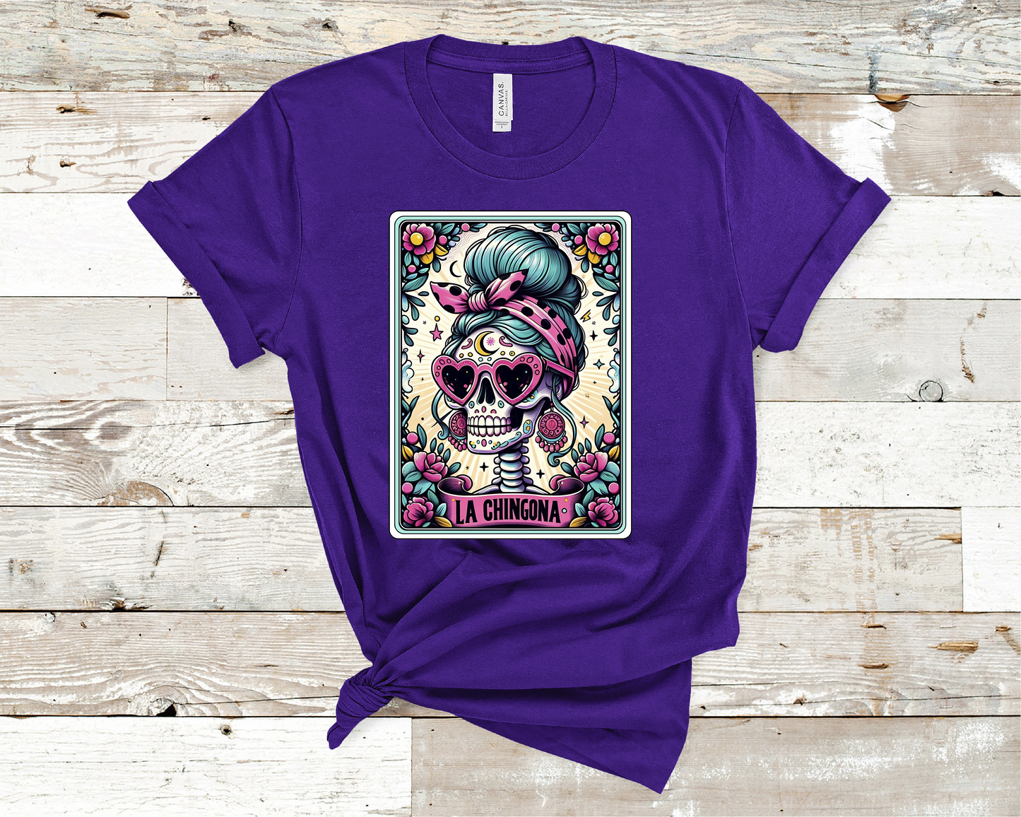 The Chingona Tarot Cart T-Shirt