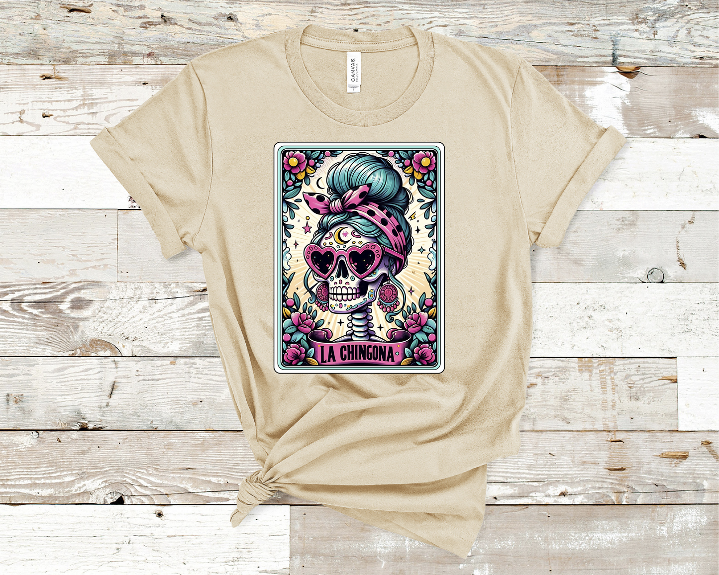 The Chingona Tarot Cart T-Shirt